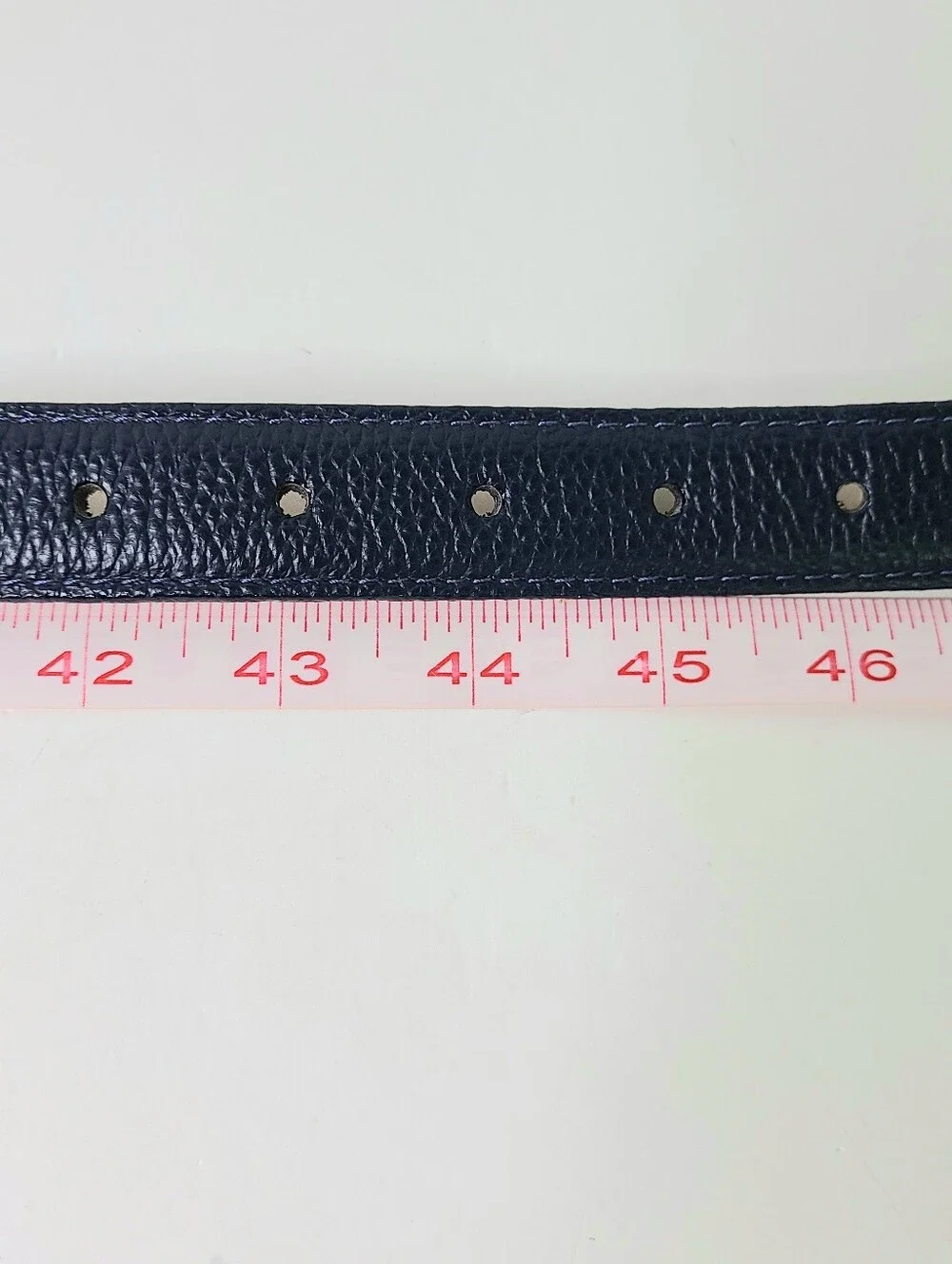 L.L. Bean Full Grain Genuine Leather Made in USA Vintage Belt
